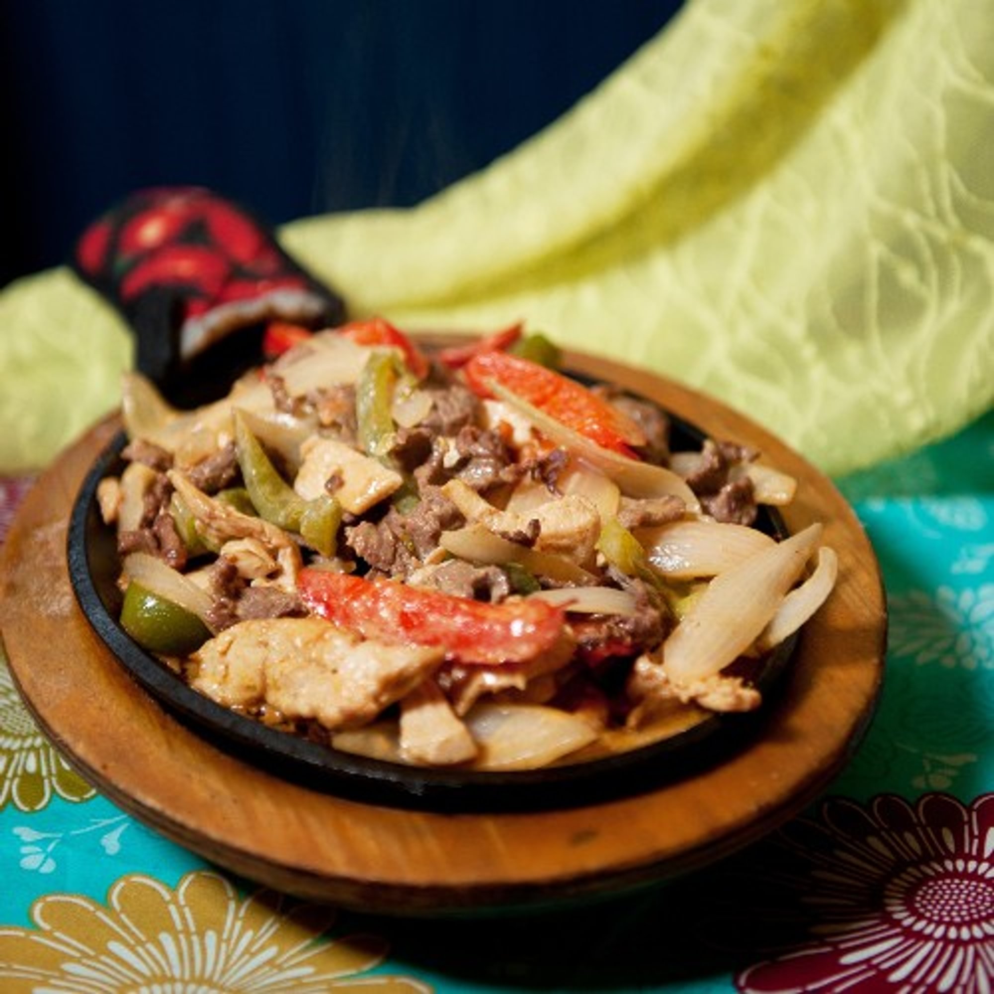 TEXANAS FAJITAS WITH CREAM SAUCE