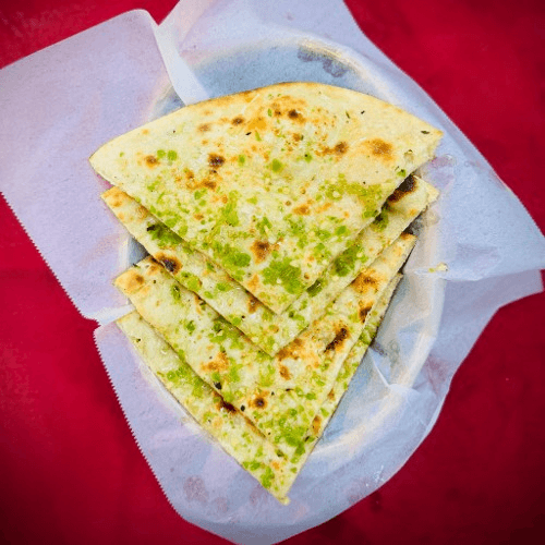 Garlic Green Chili Naan