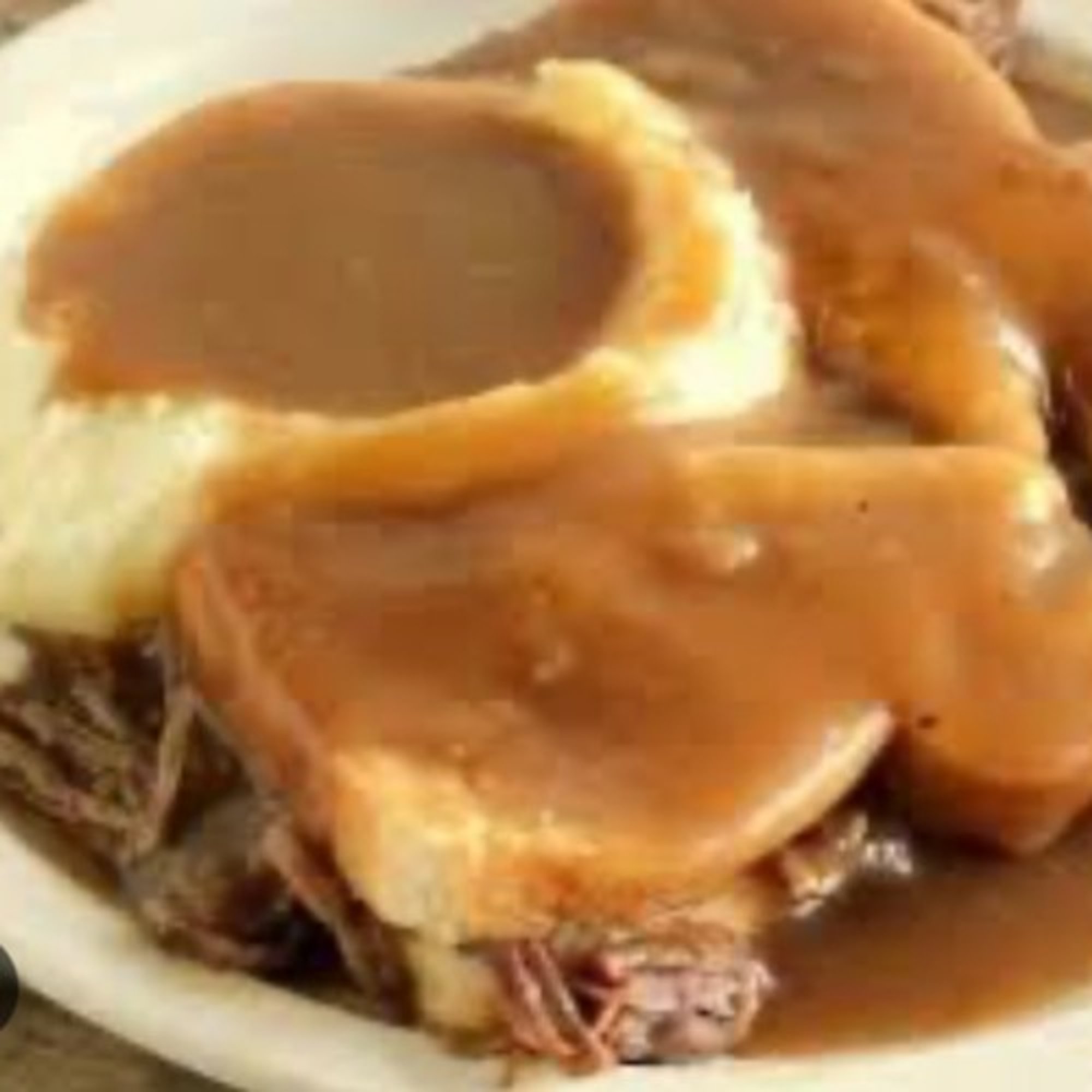 Roast Beef Open Face Sandwich