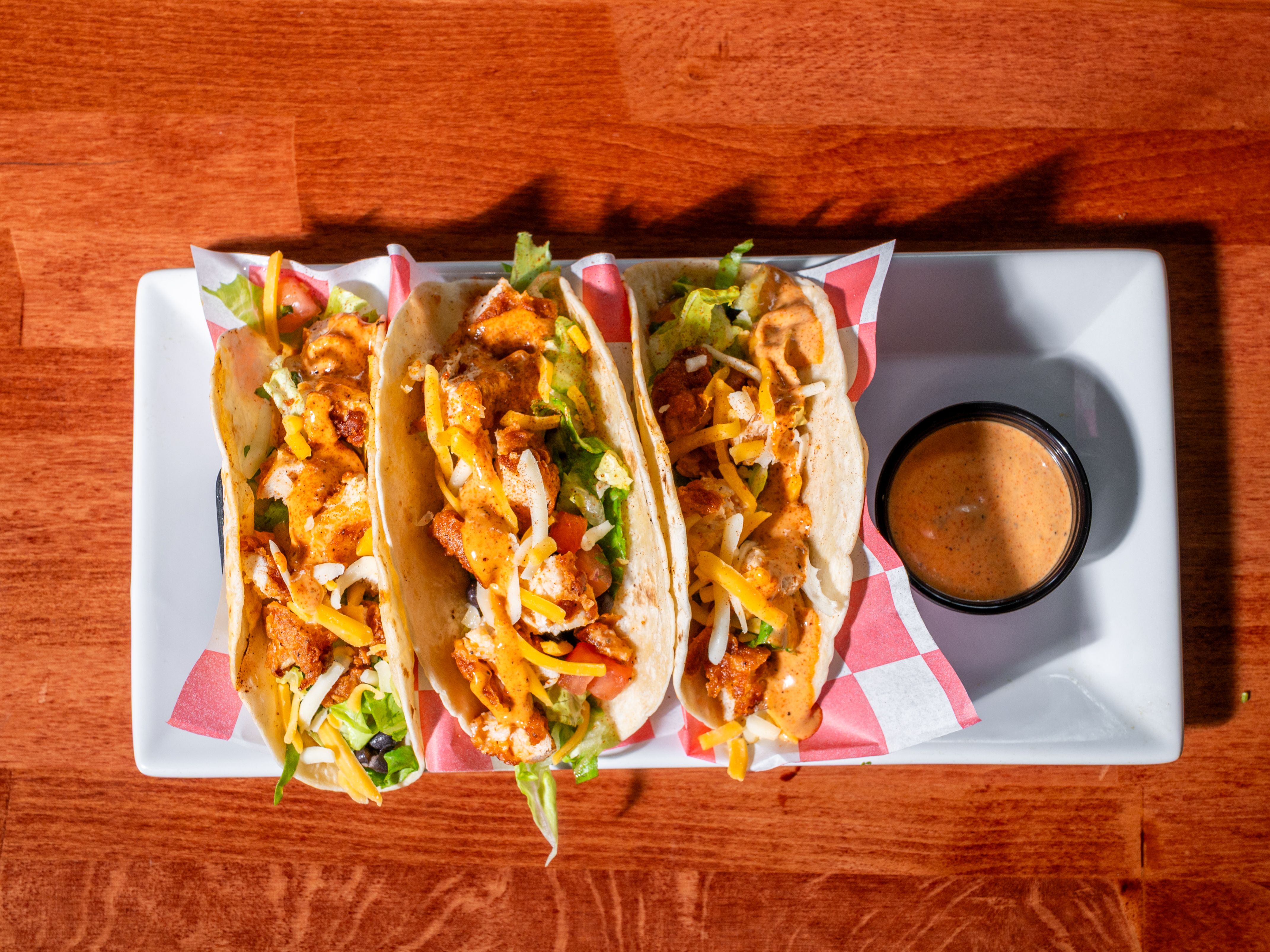 Southwest Hot Chicken Tacos