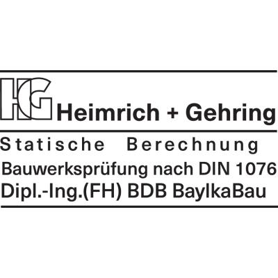 Logo von Heimrich + Gehring Ingenieurbüro