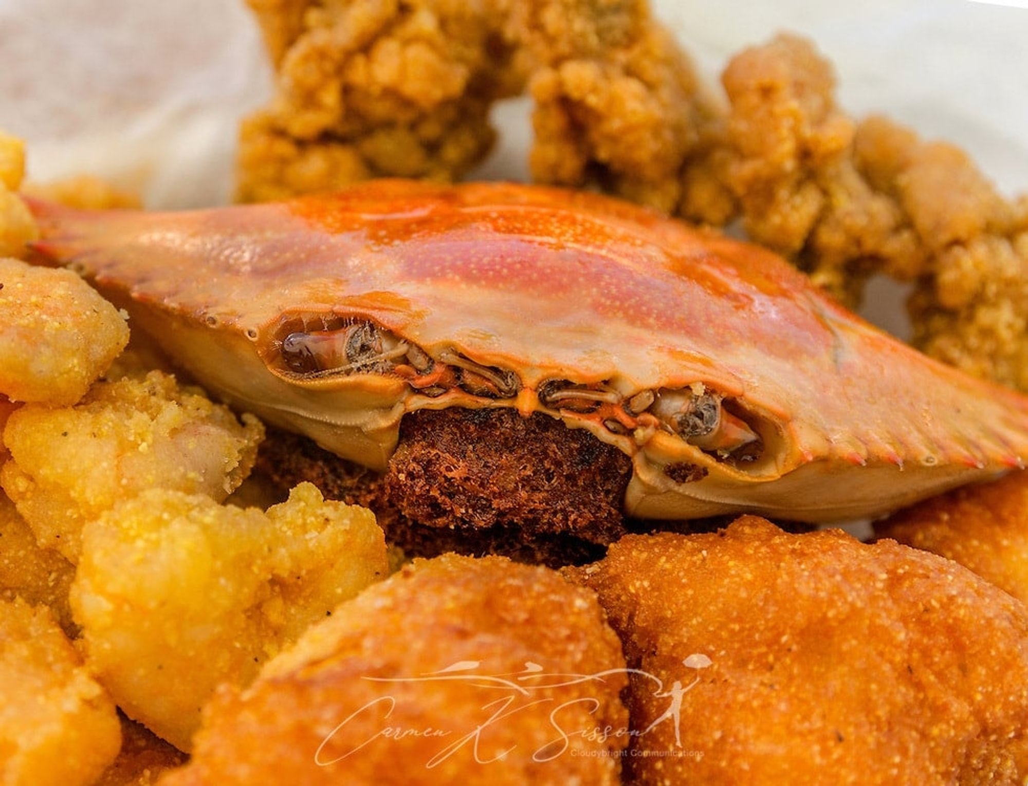 Deviled Crab Plate