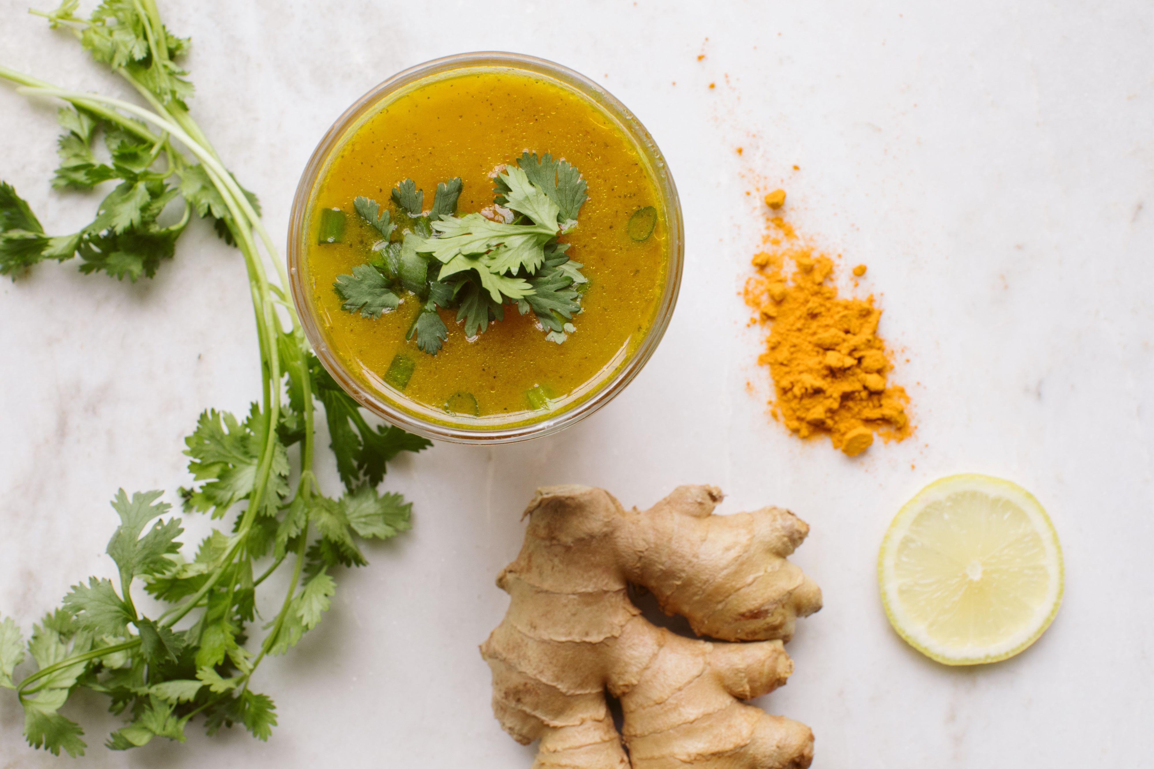 Ginger Chicken Broth
