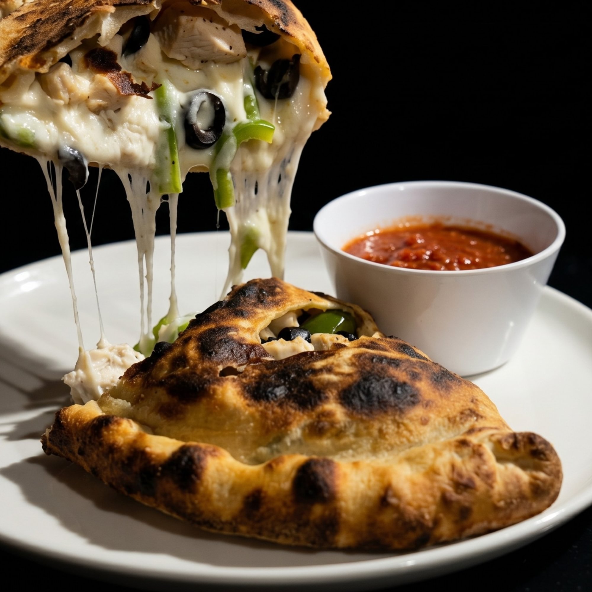 Ya Habibi Spinach Calzone