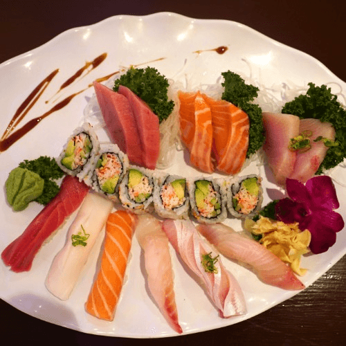 SUSHI & SASHIMI COMBO (LUNCH)