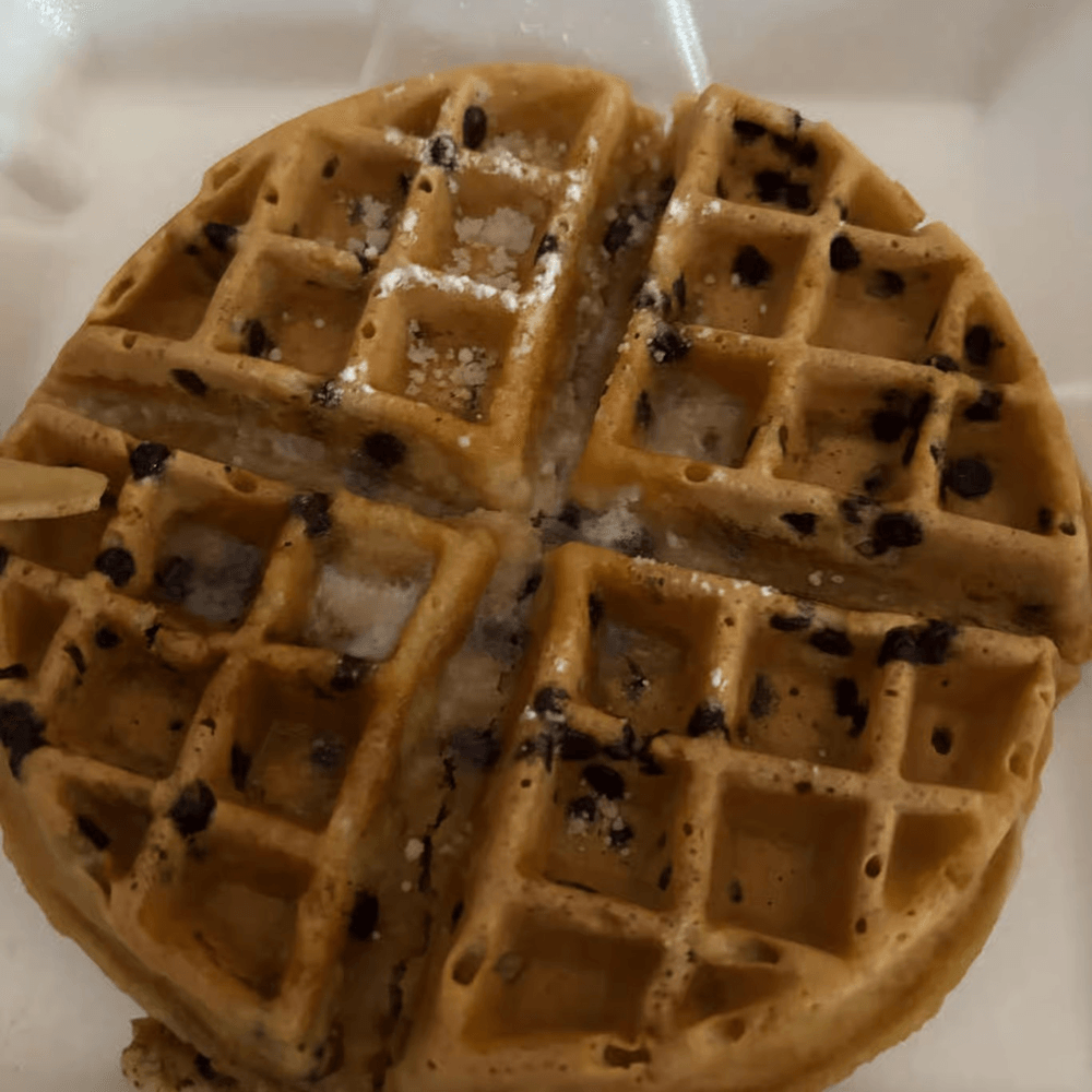Blueberry, Banana or Chocolate Chip Waffle