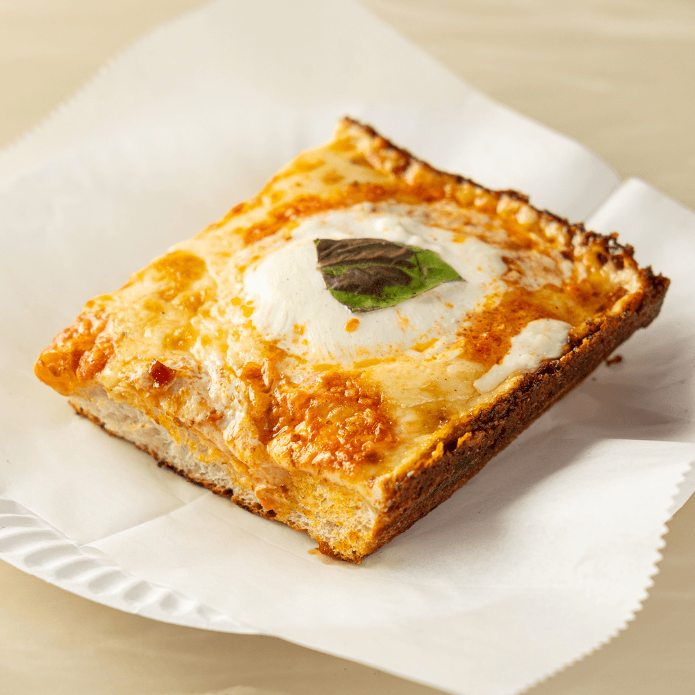 Detroit Vodka Burrata Slice