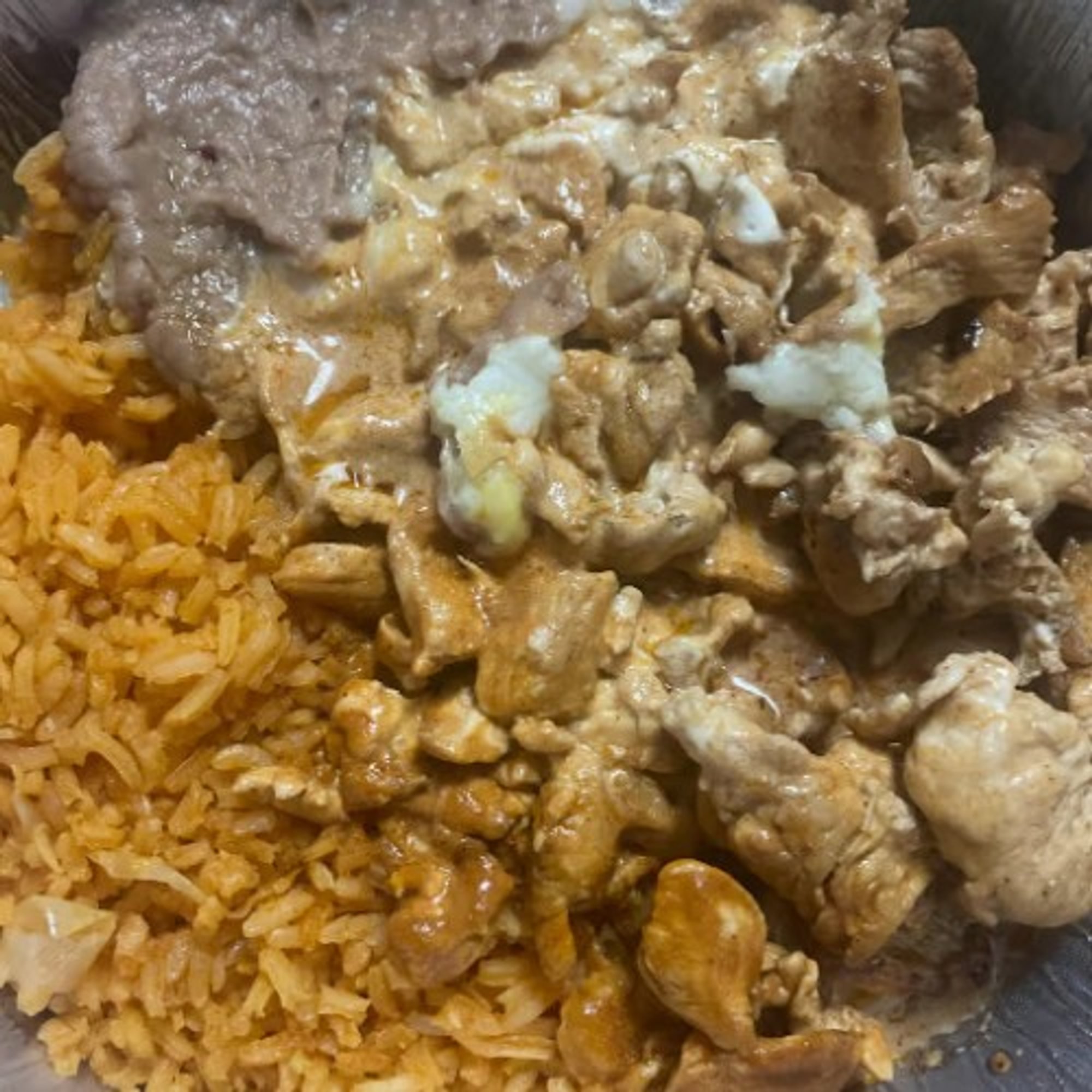 Pollo a La Crema