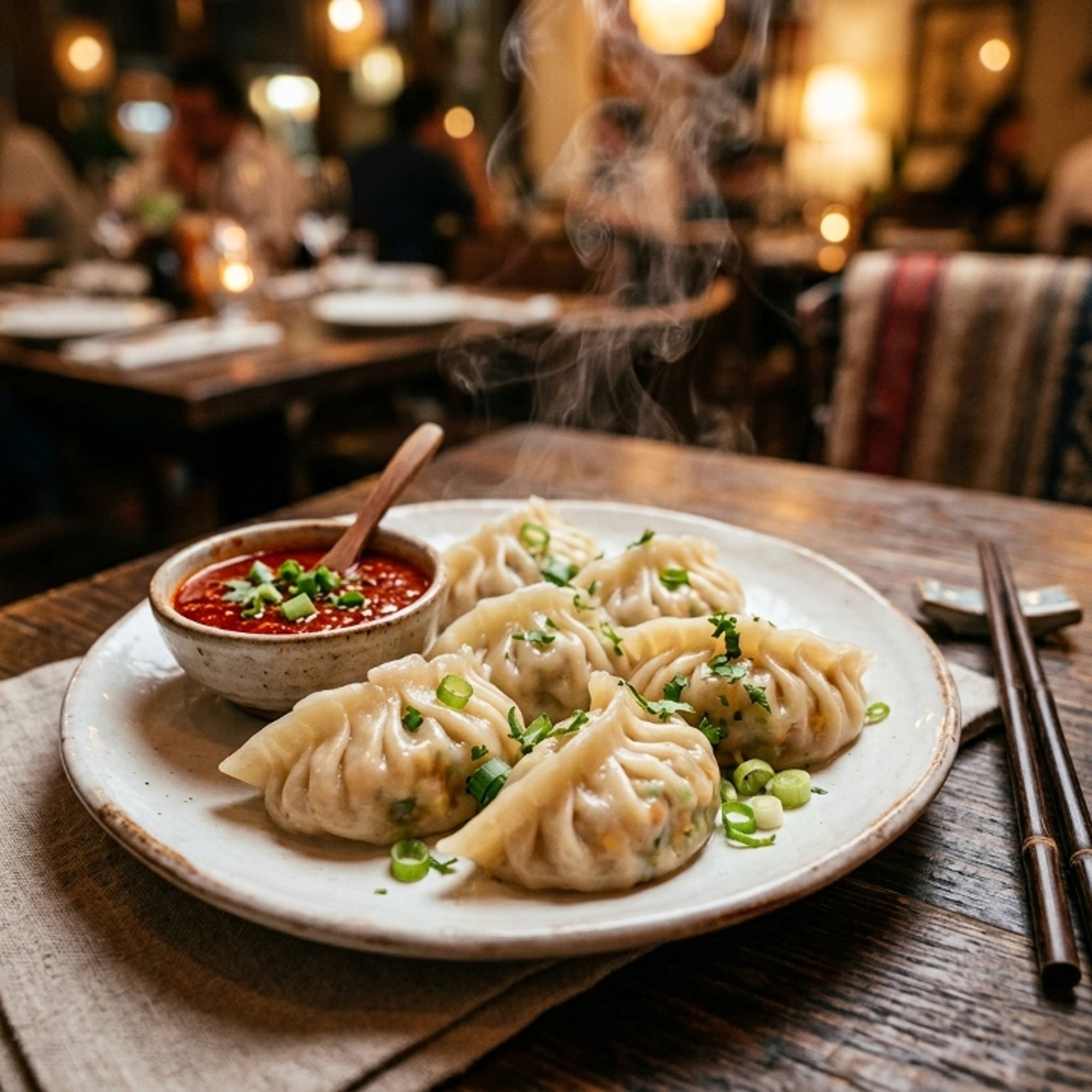 Veg Momo's (6 picece)