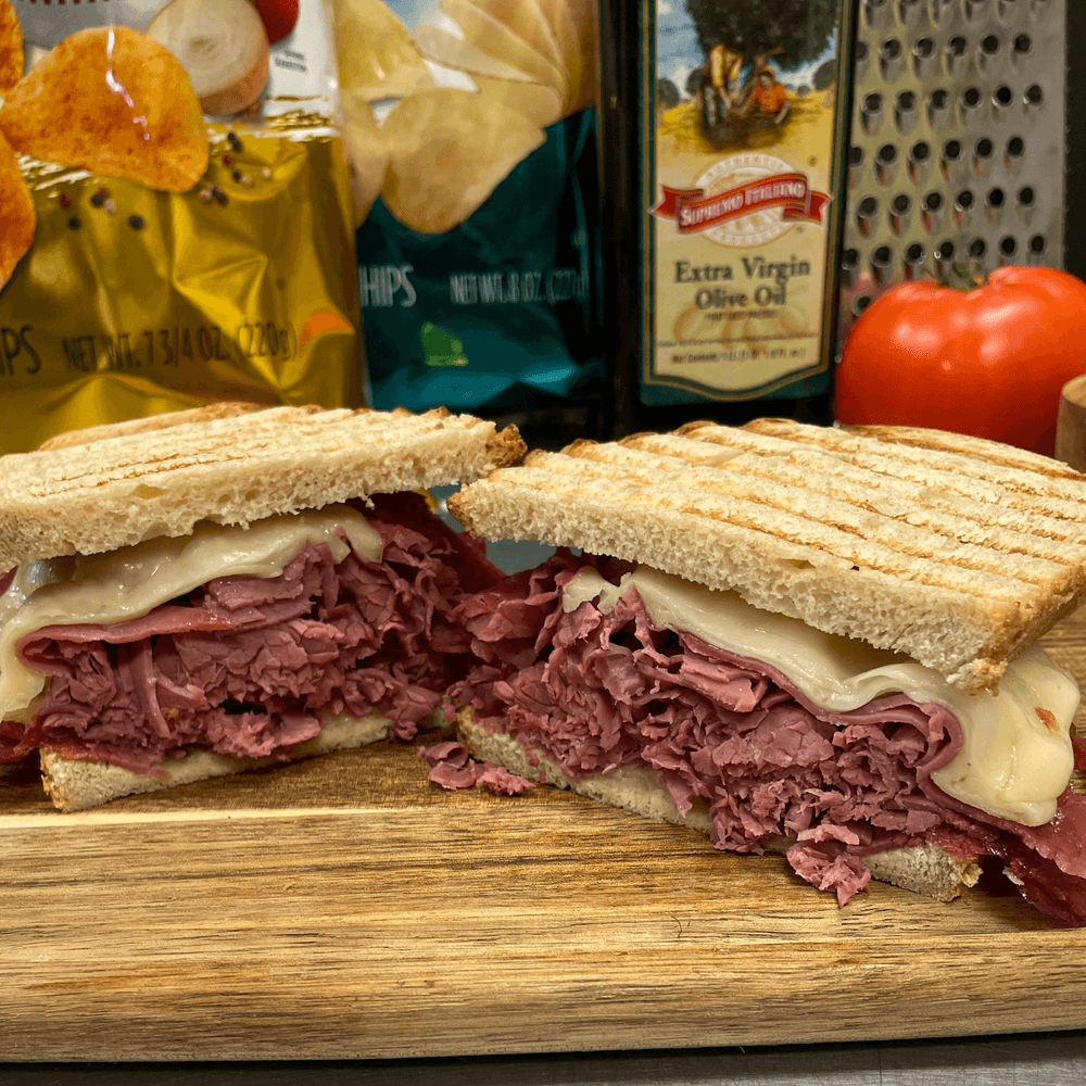 Hot Corned Beef & Cheese