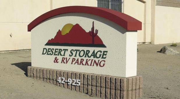 Desert Storage and RV Parking Photo