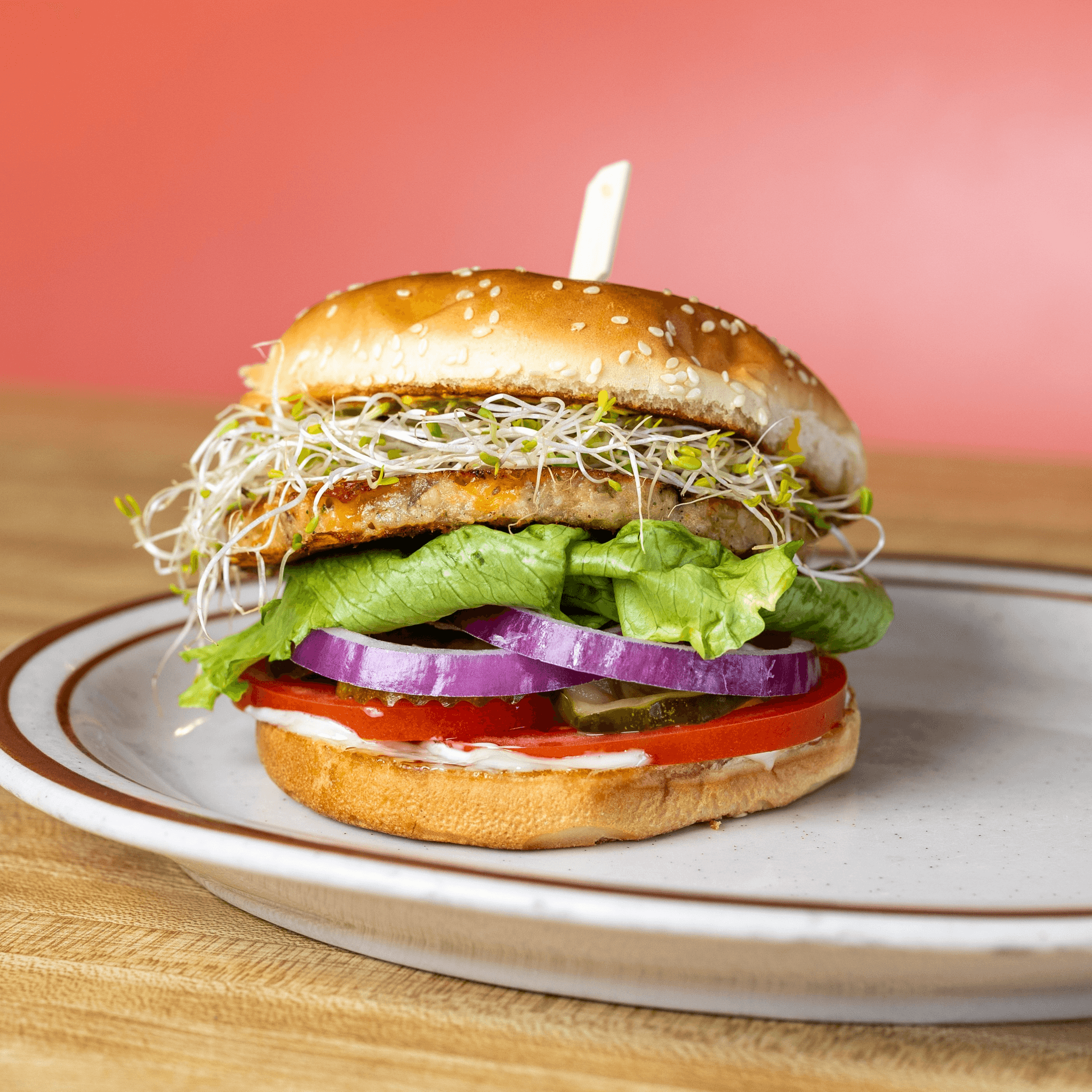 Garden Burger-Vegetarian