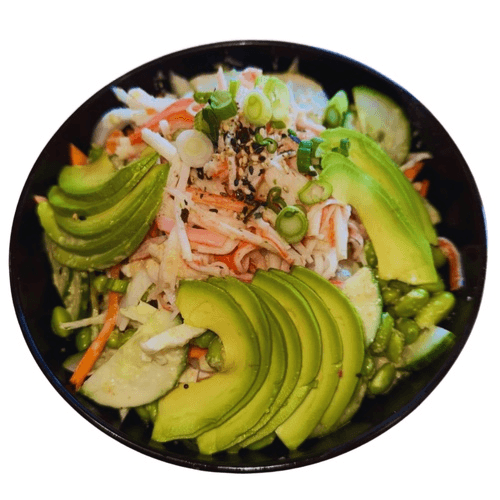 Oriental Salad with ginger dressing