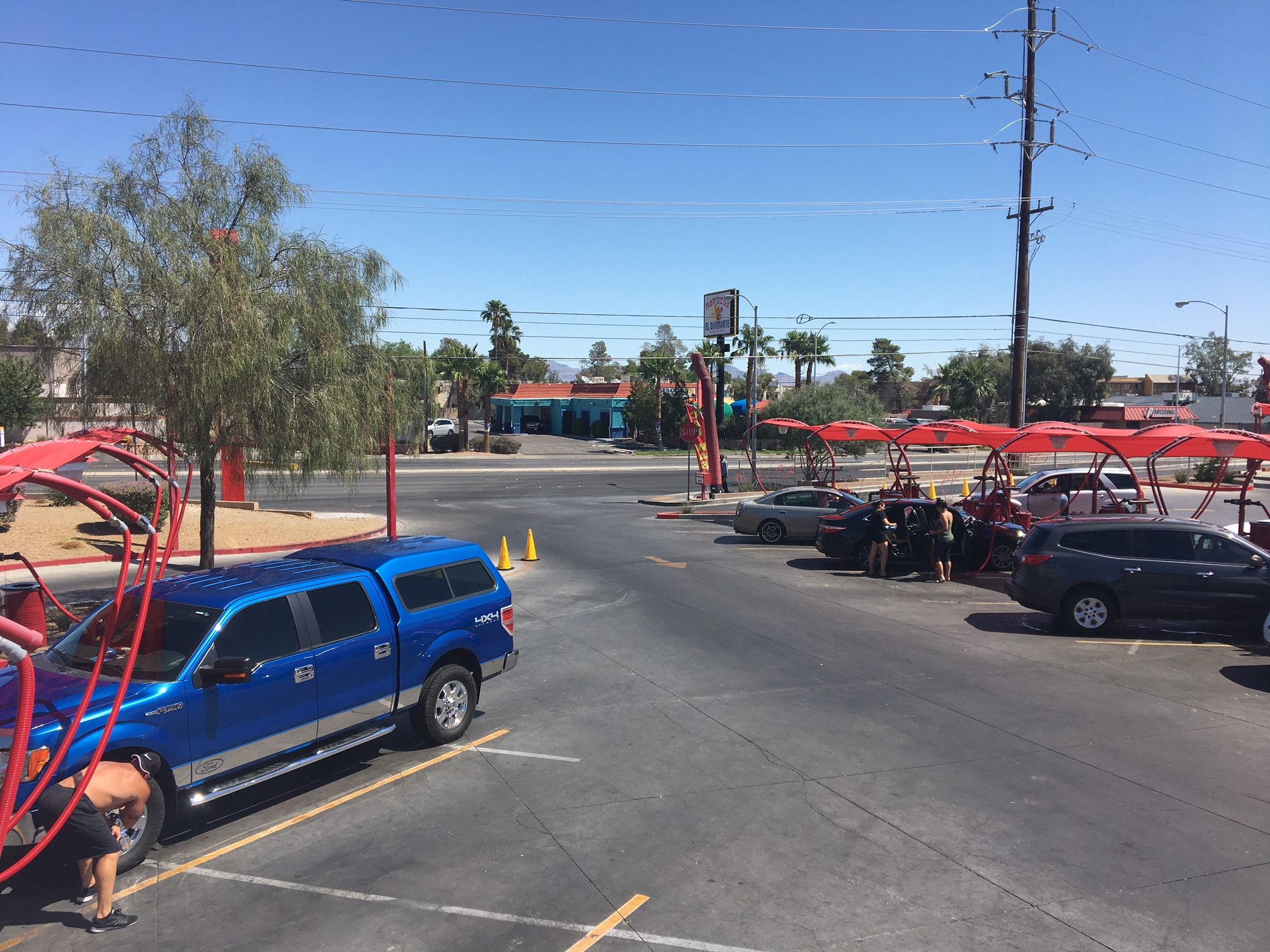 Upper Image Car Wash Photo