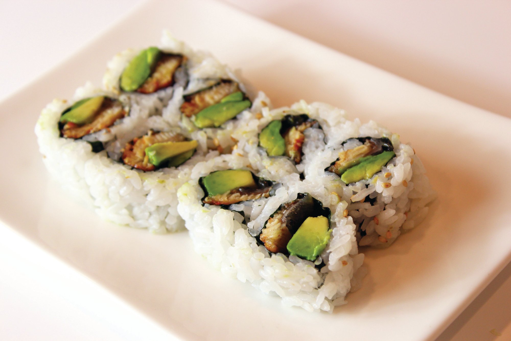 15. Eel & Avocado Roll