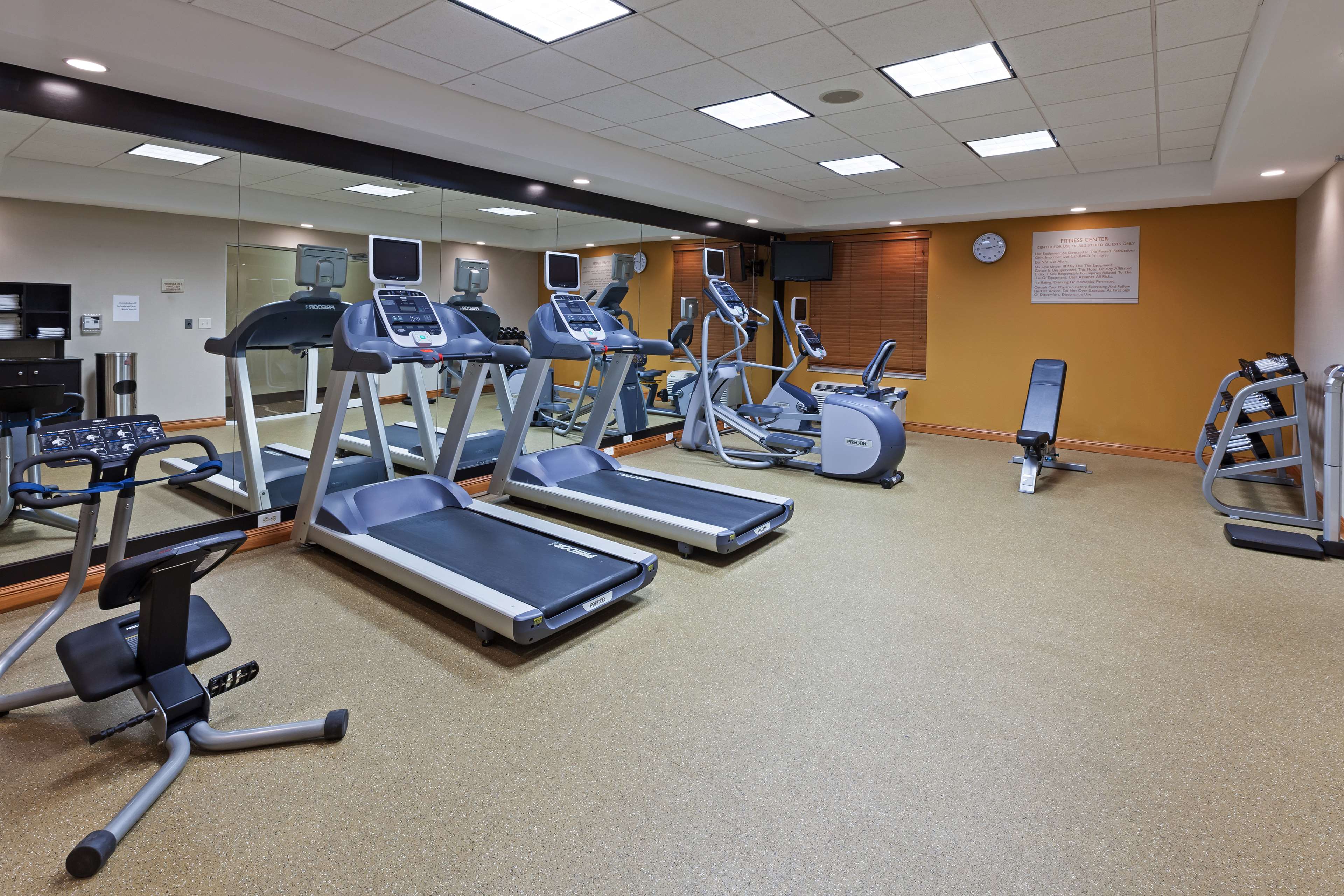 Health club  fitness center  gym