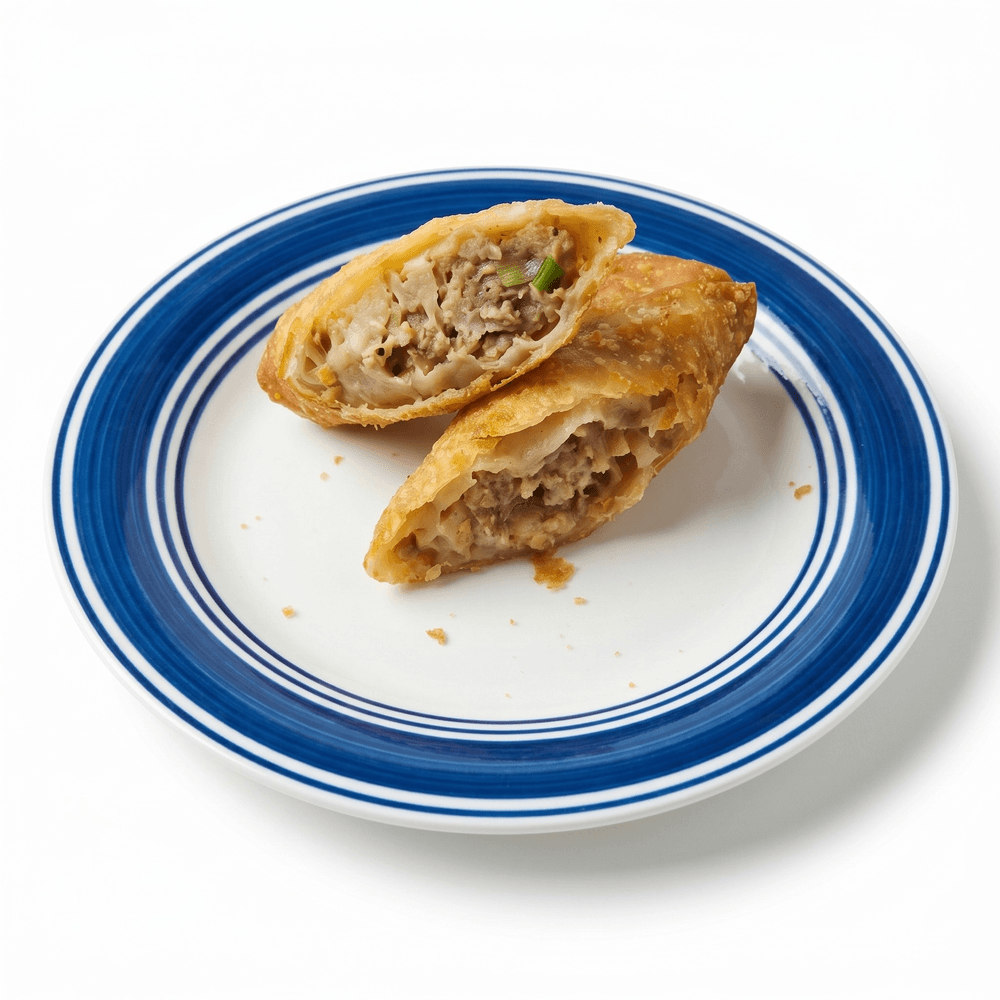 Beef Cheese Egg Roll