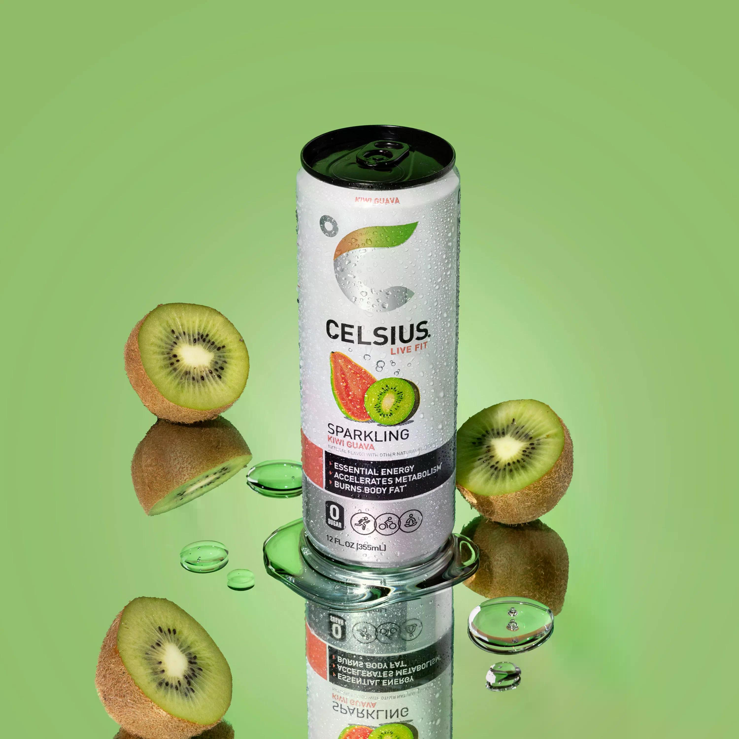 CELSIUS Sparkling Kiwi Guava 12oz