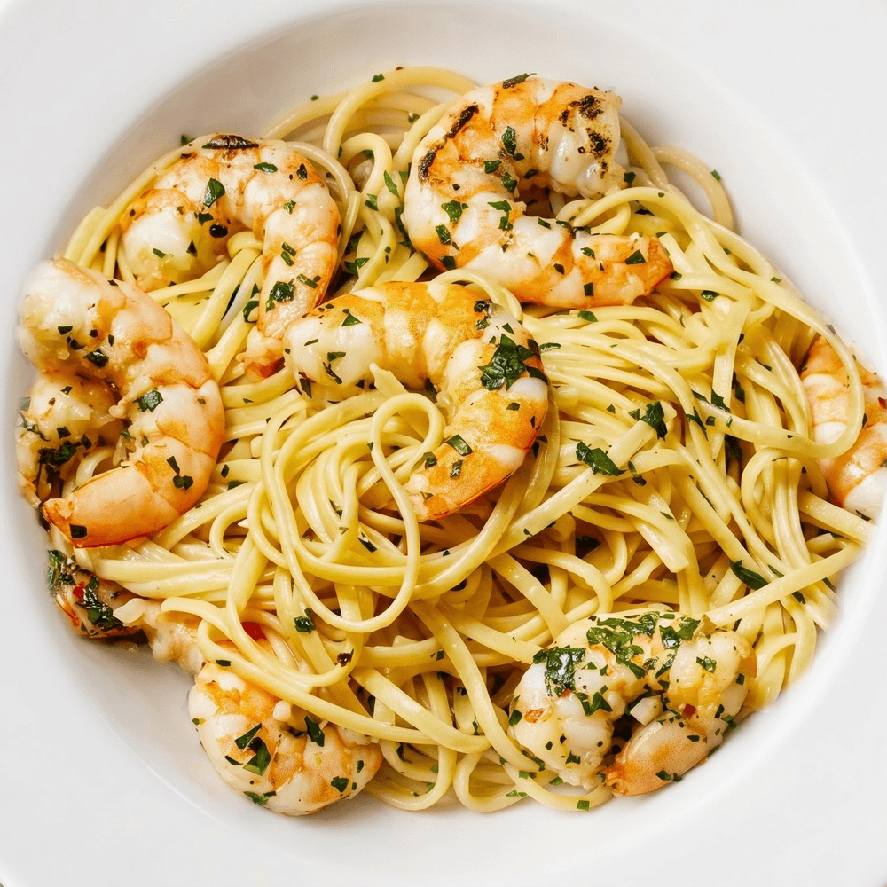Scampi Shrimp (Spaghetti)