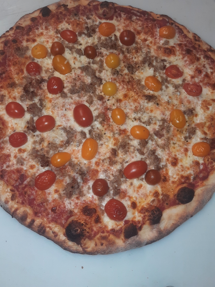 Large Sausage & Tomato Pie