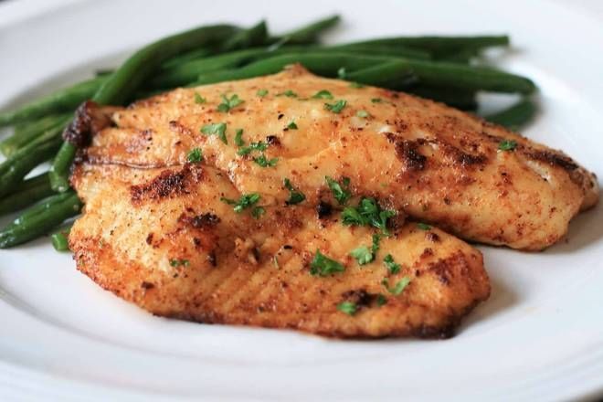 Grilled Fish Dinner