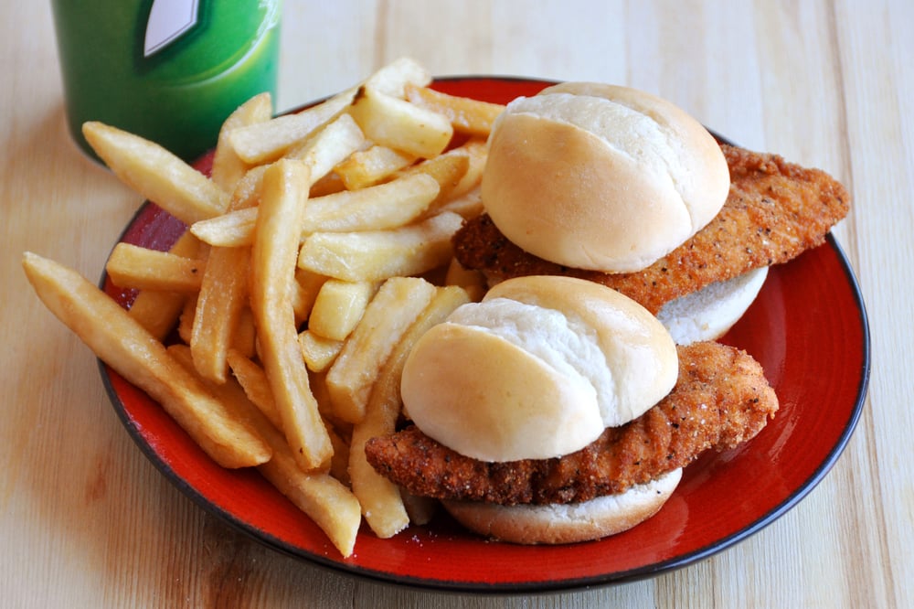 2 Tender on a Bun Meal