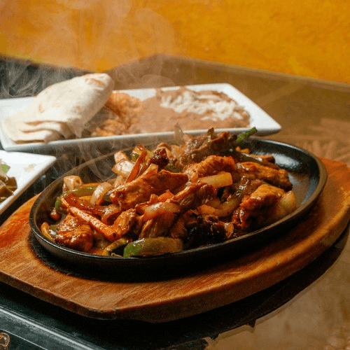 Grilled Flank Steak Fajitas
