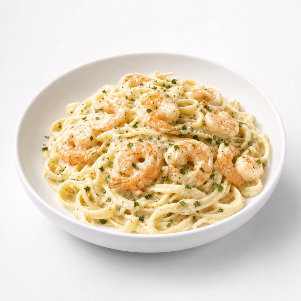 Shrimp Fettuccine Alfredo