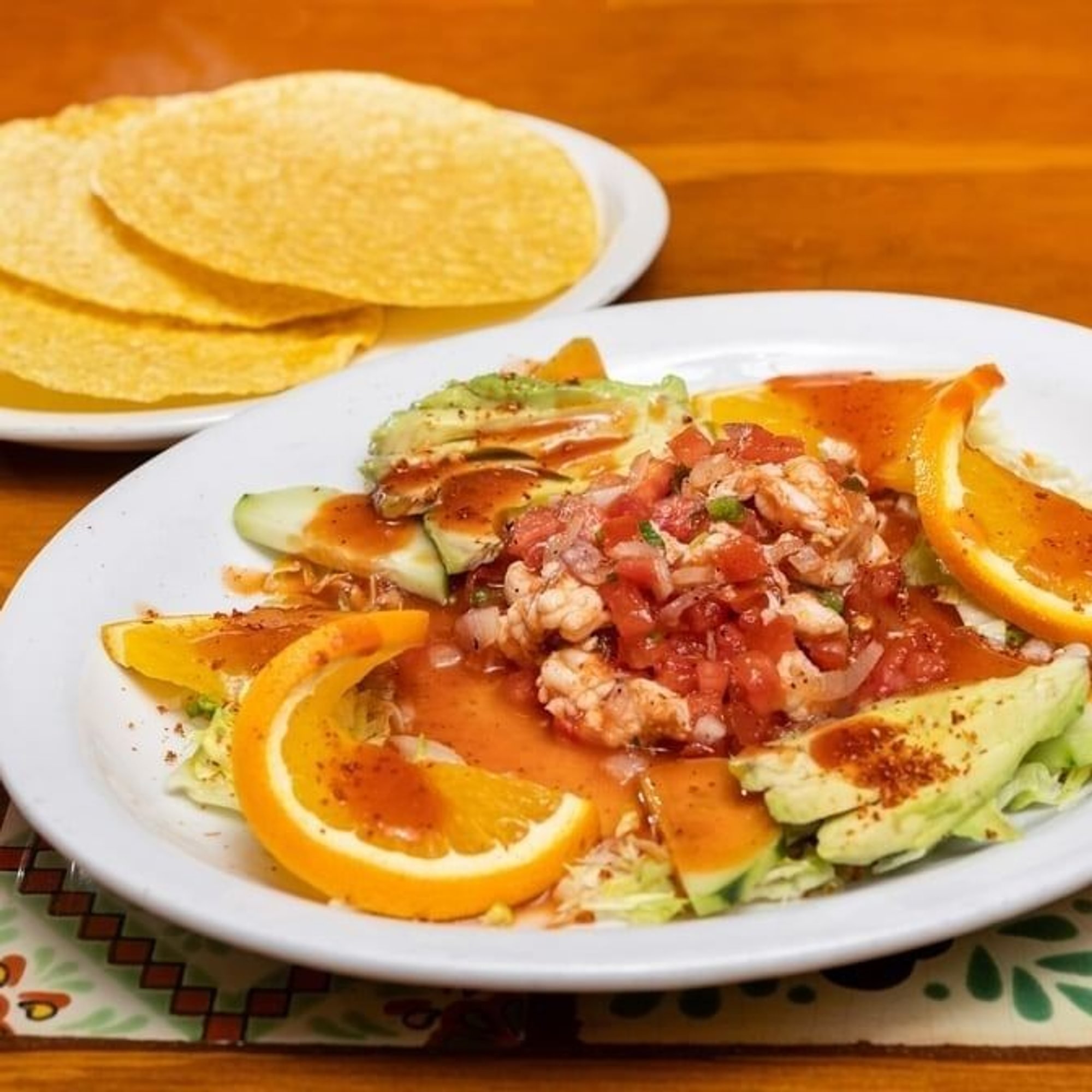 Tostadas De Ceviche