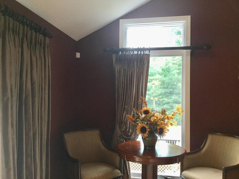 Gain privacy and decorative beauty in your home when you choose Custom Inspired Draperies by Budget Blinds of Phillipsburg!  WindowWednesday  DrapedInBeauty  BudgetBlindsPhillipsburg  FreeConsultation  CustomInspiredDrapes