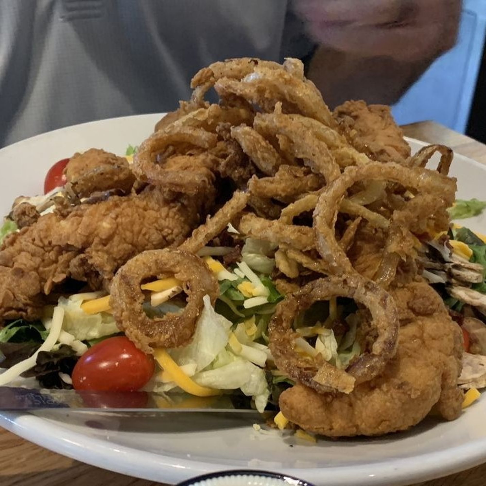 Southern Fried Chicken Salad
