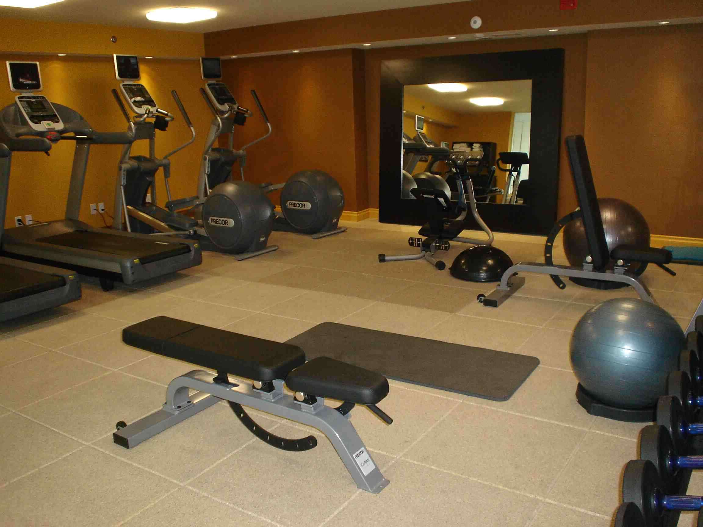 Health club  fitness center  gym