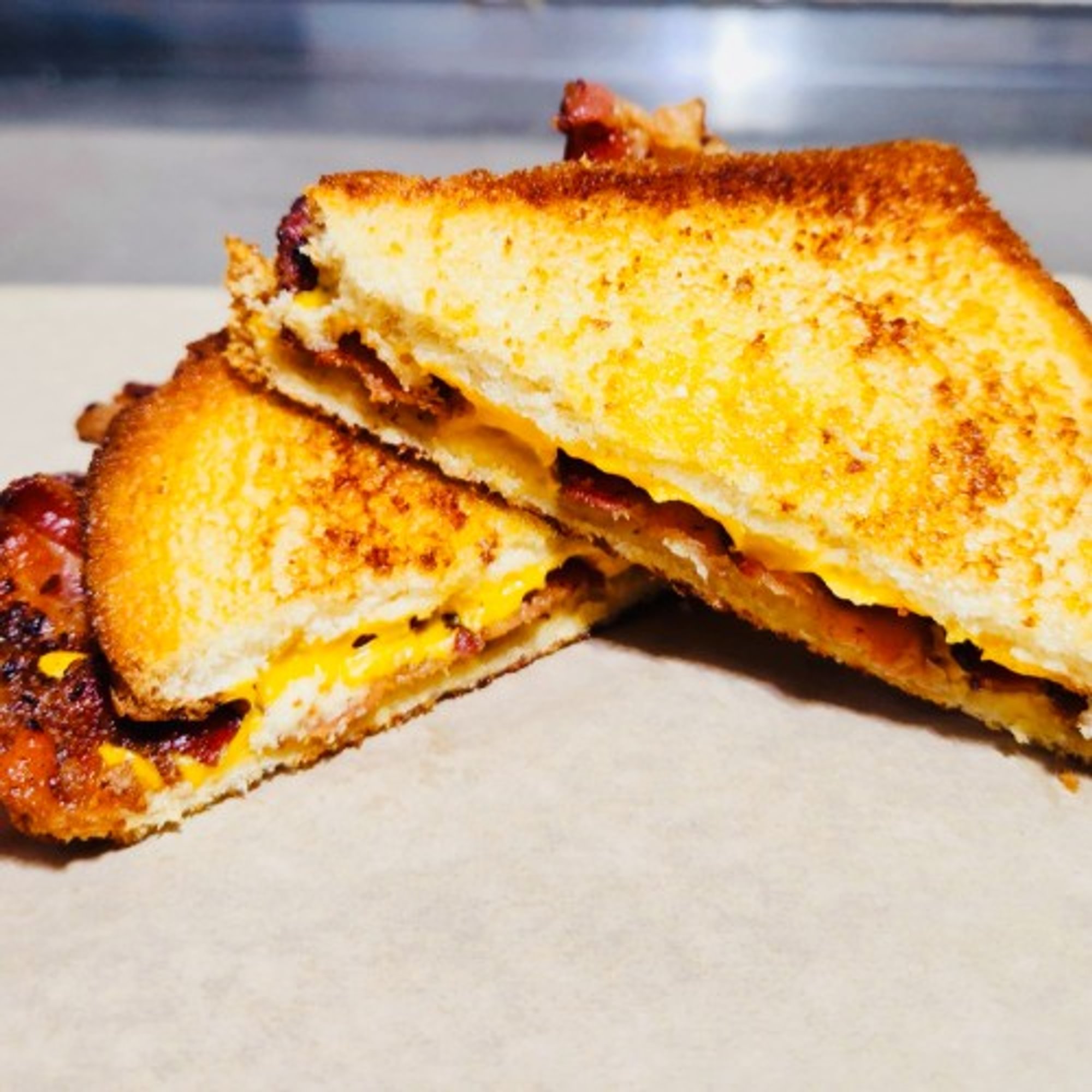 Grilled Cheese with Bacon