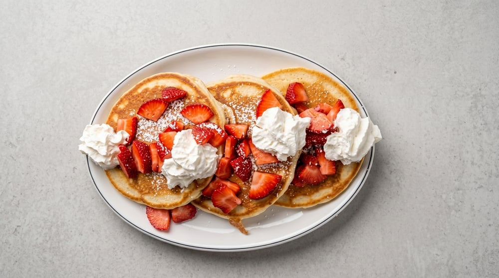 Strawberry Shortcake Pancakes