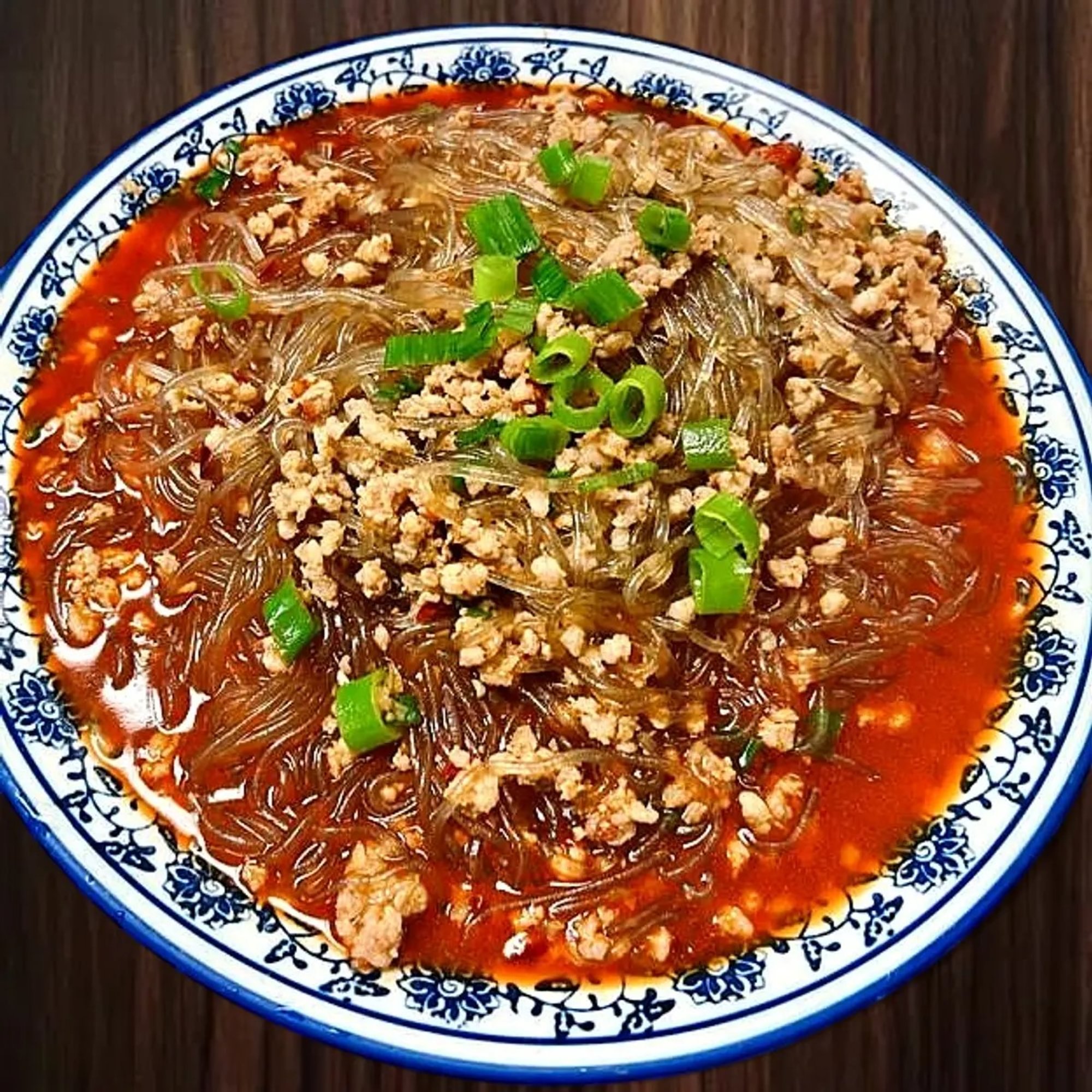 Clear Noodle with Ground Pork 肉末粉条