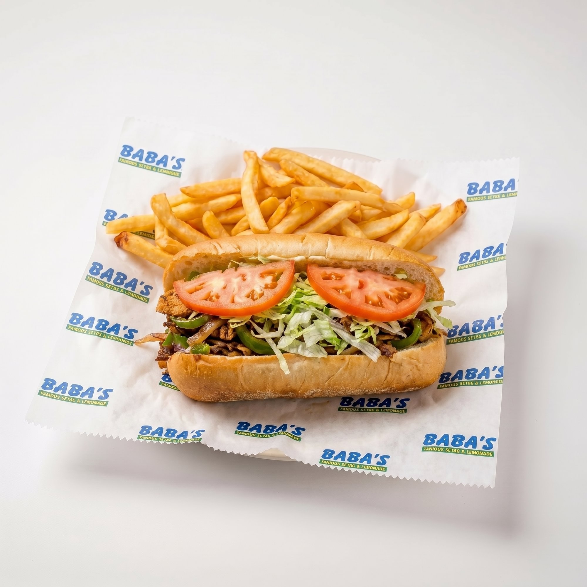 Mix Philly (Steak & Chicken) Sandwich