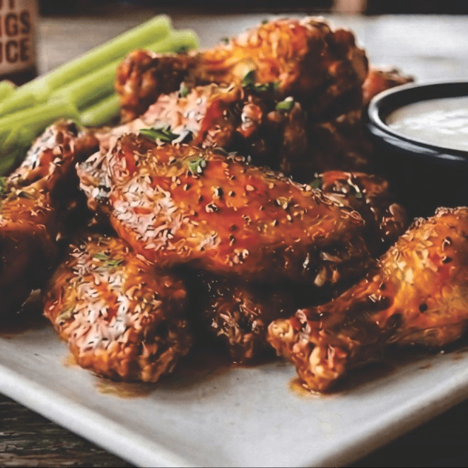 611 Wings - Bone-in wings (10)
