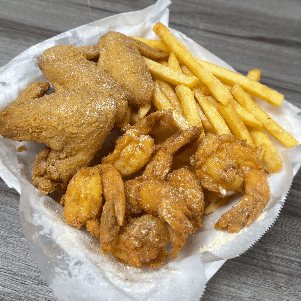 Jumbo Shrimp & Wings