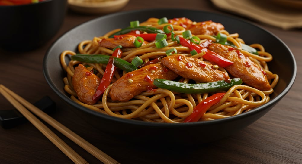 Chicken Hakka Noodles