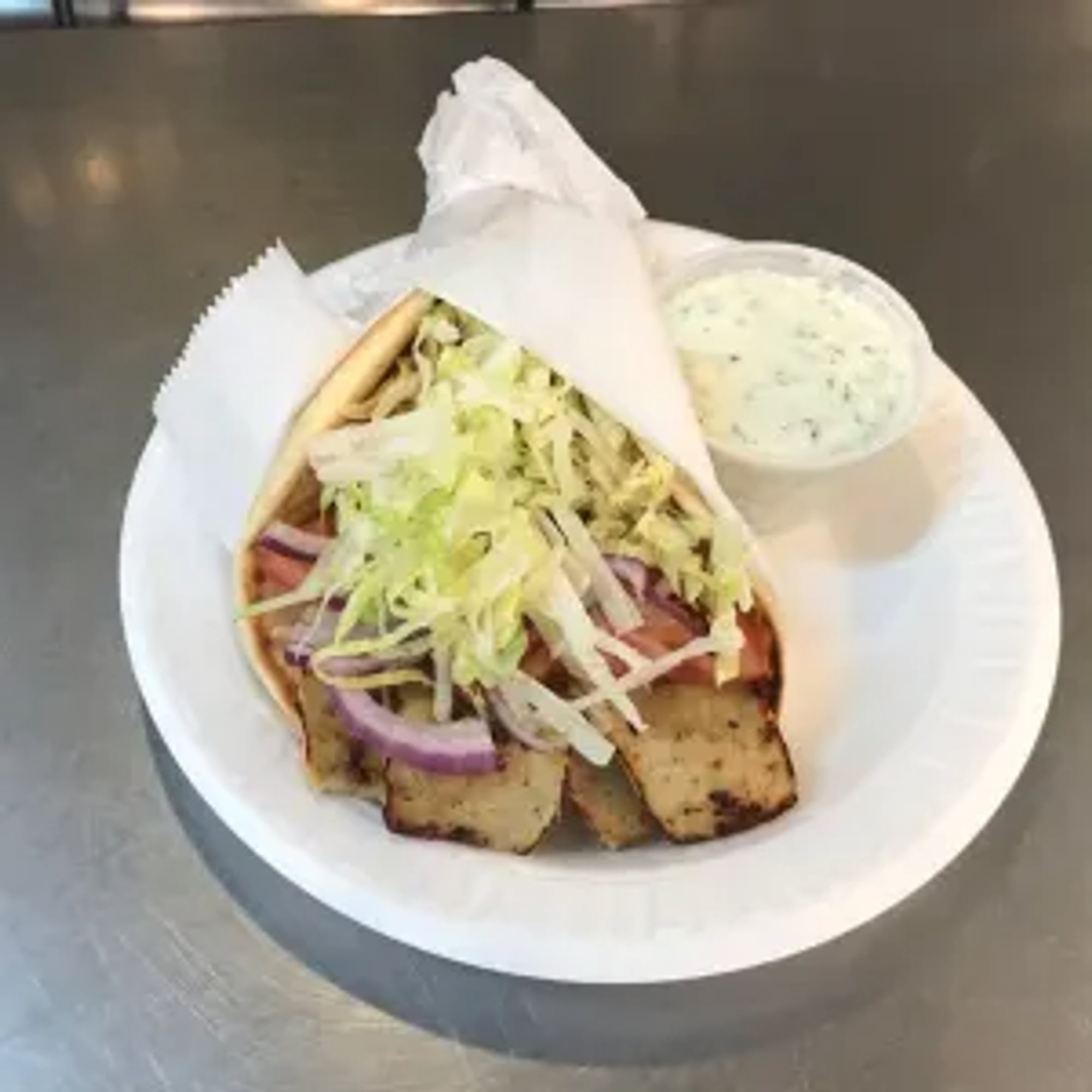 Chicken Gyro Sandwich