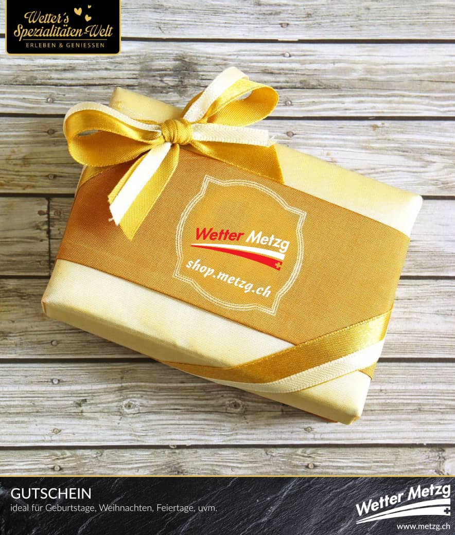 Geschenke Gutschein