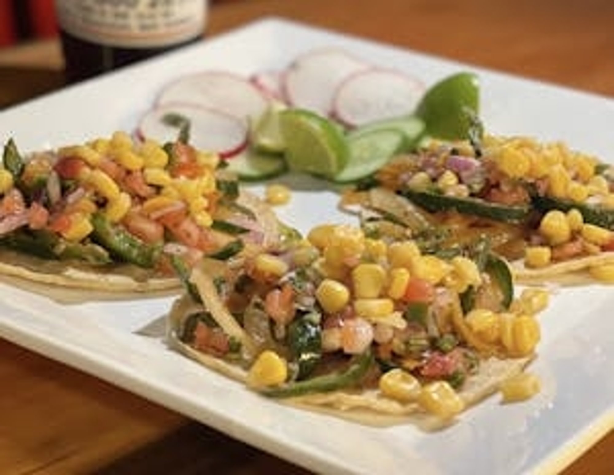 Vegan Tacos Poblanos