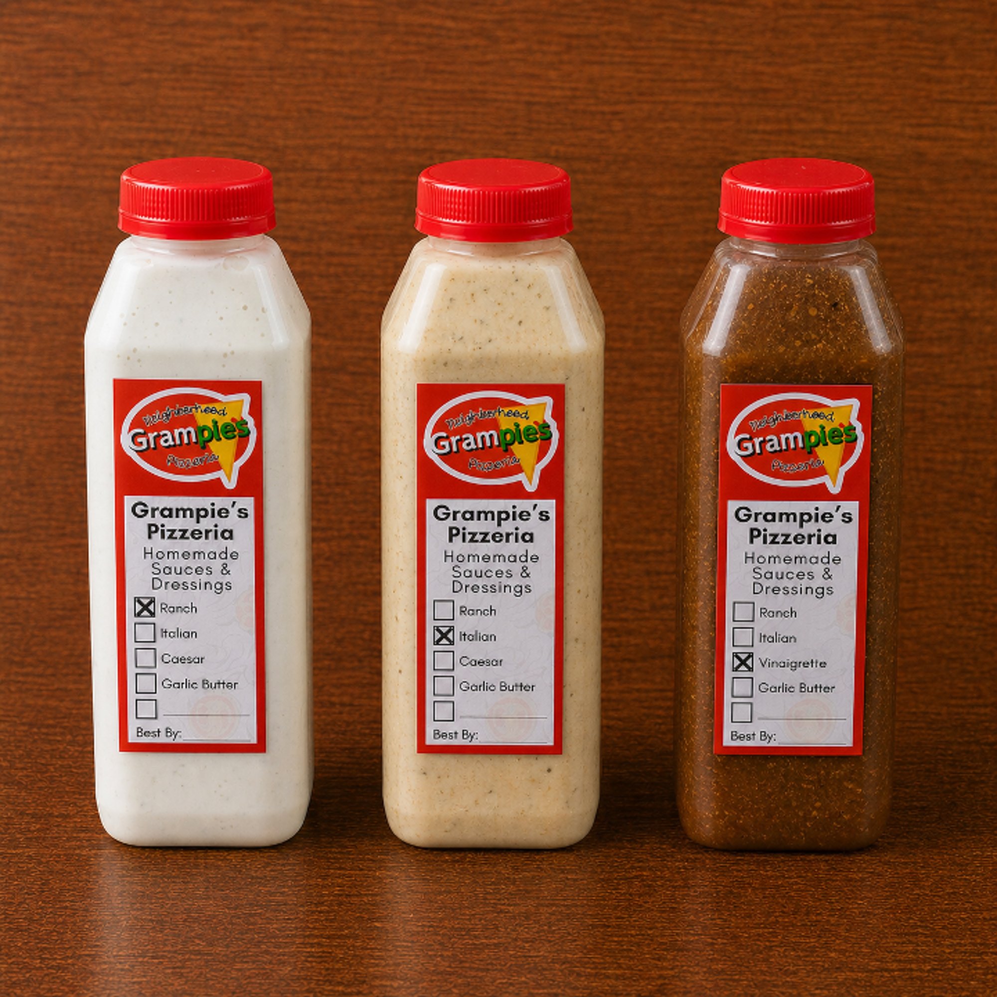 16oz Bottled Dressings and Sauces