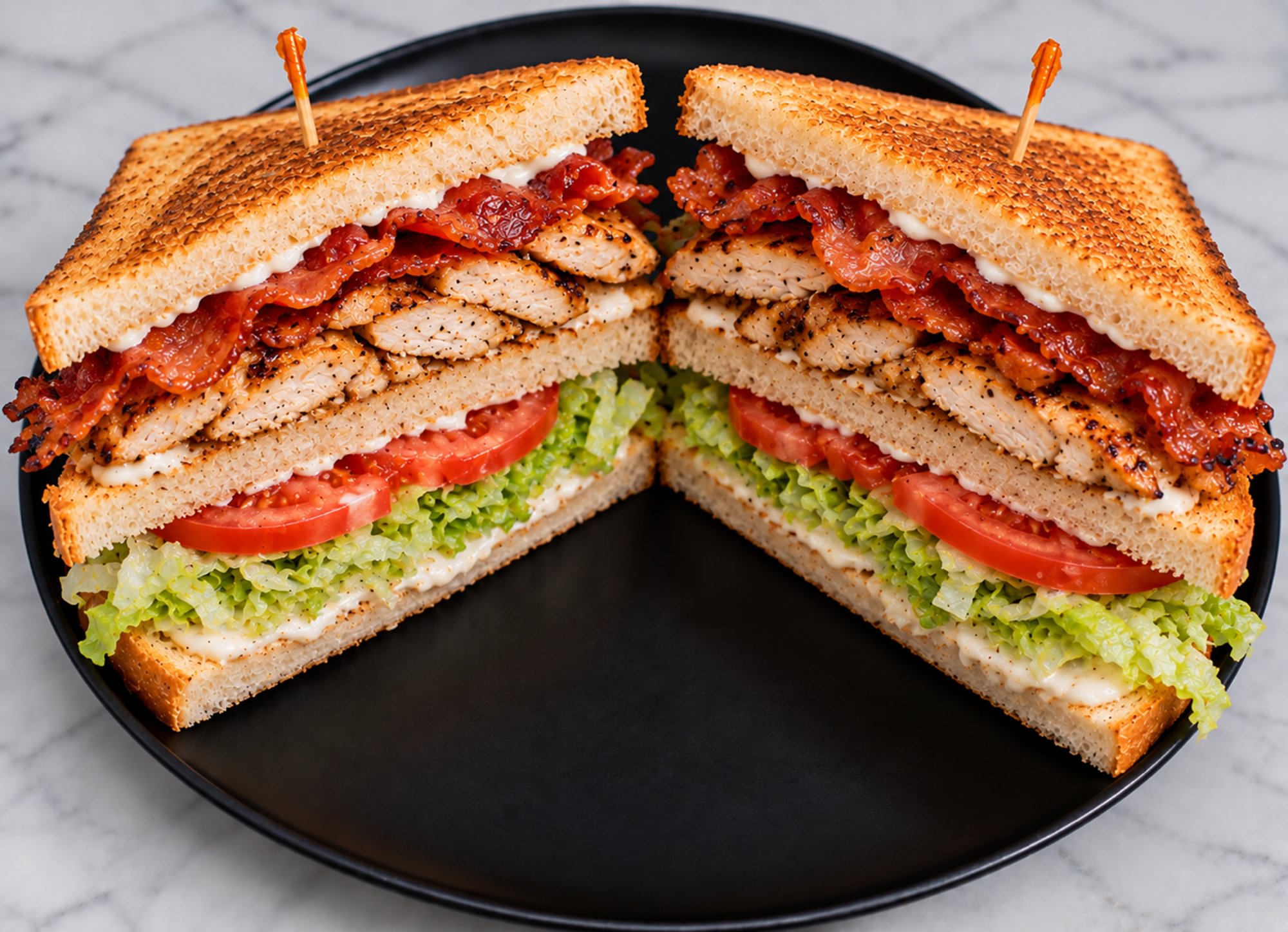 Grilled Chicken Club Sandwich