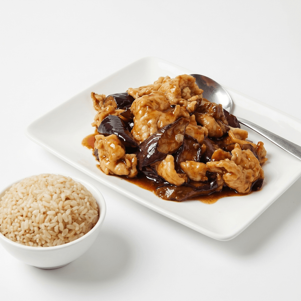 Chicken with Chinese Eggplant