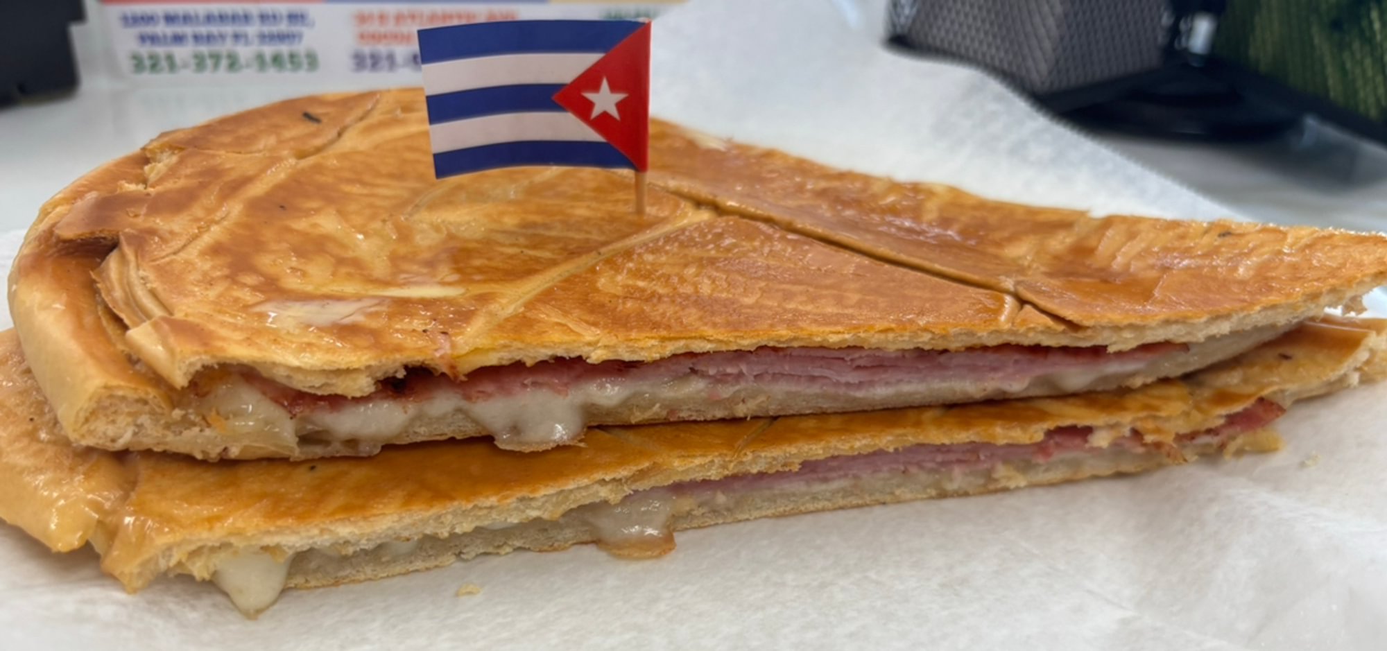 Toast with Ham and Cheese
