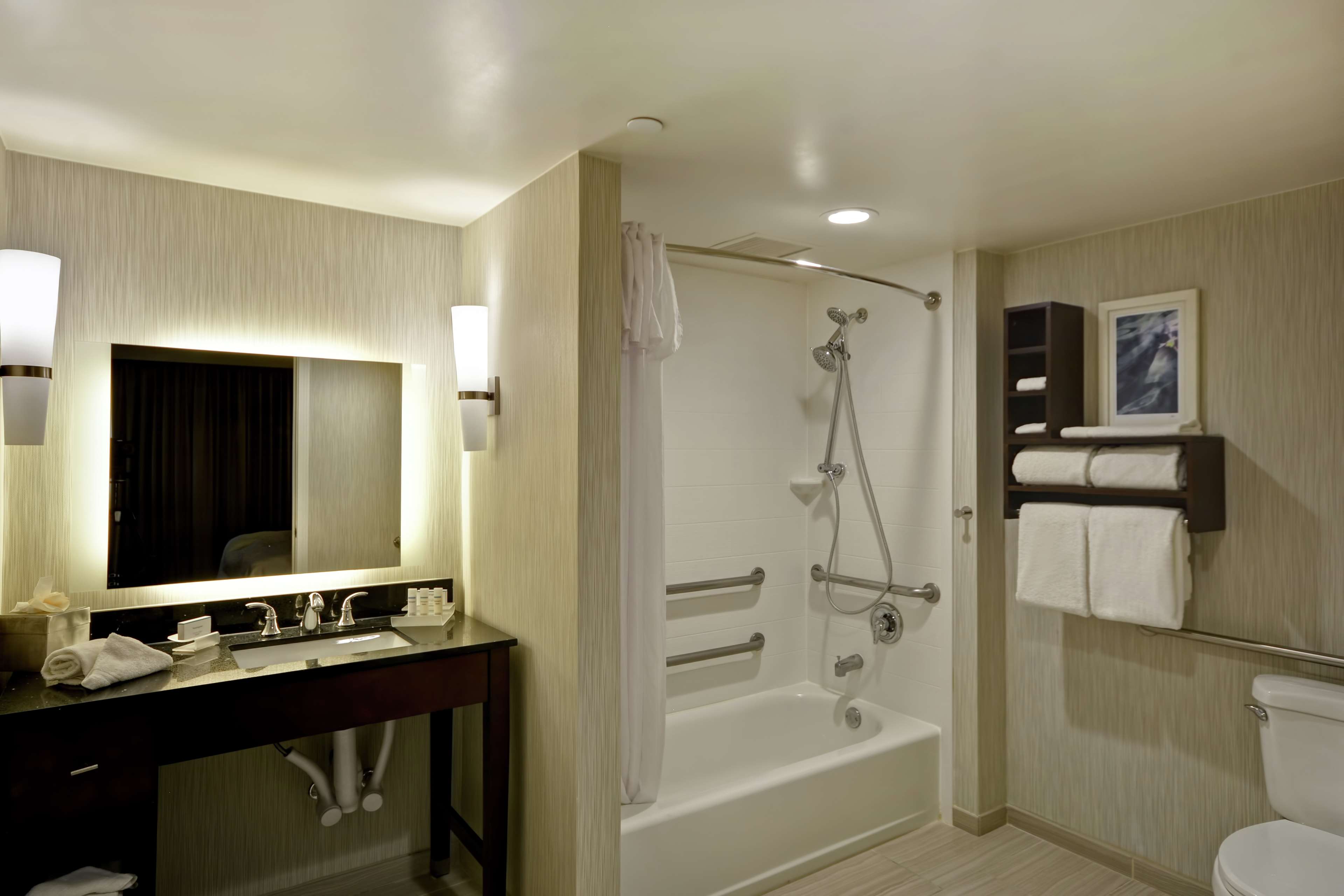 Guest room bath