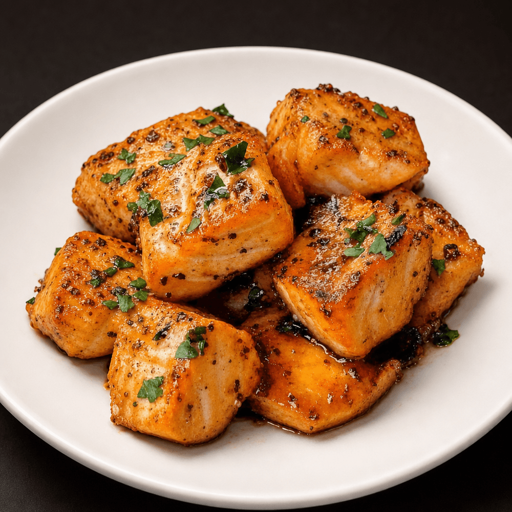 Salmon Kabab Plate