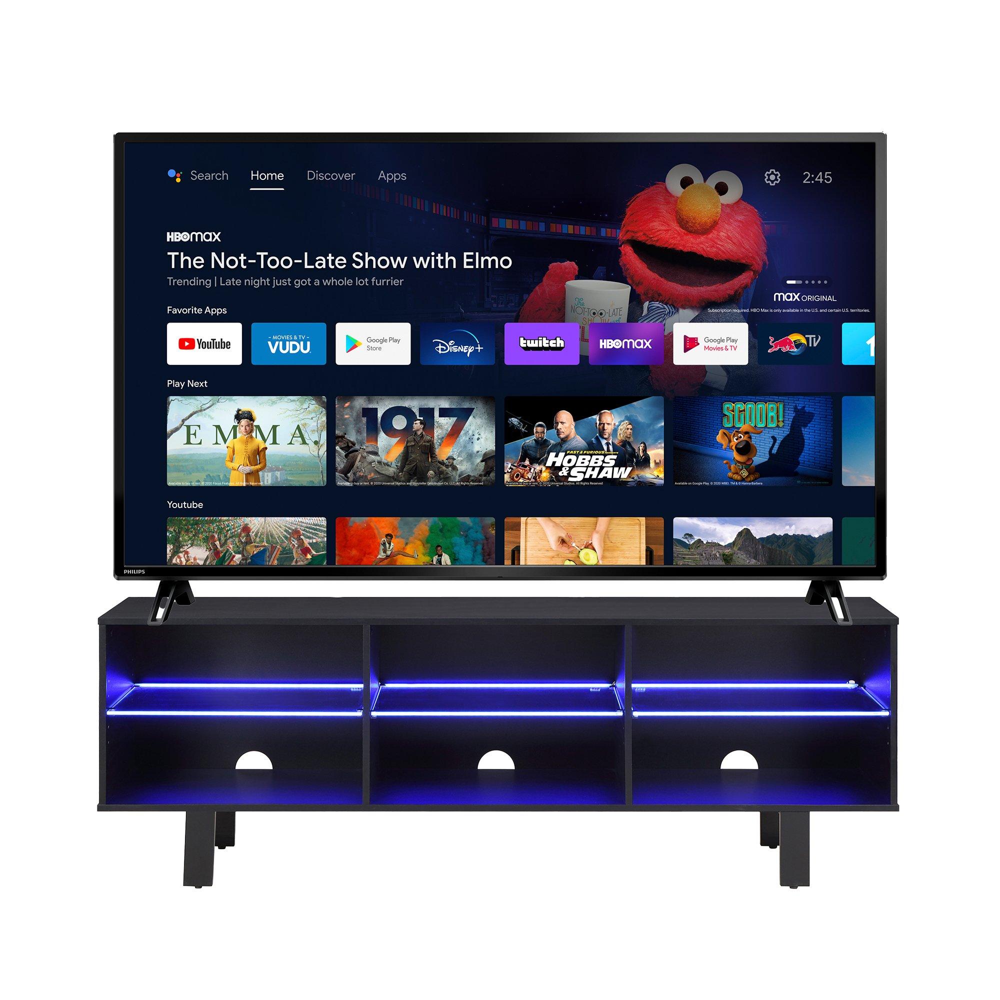 65" Philips TV & 65" TV Stand