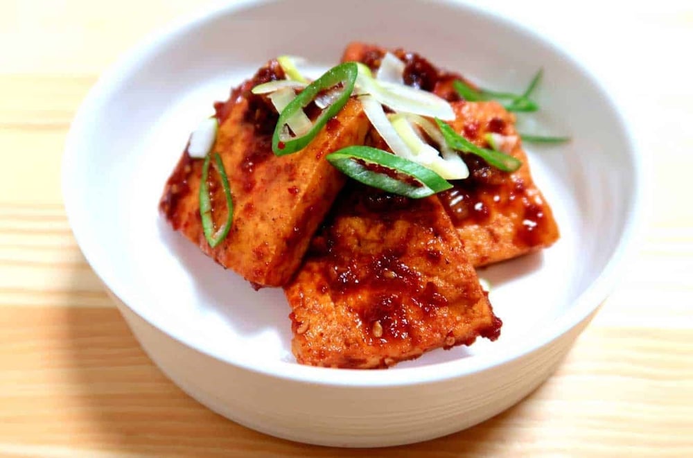 Braised Tofu Entree
